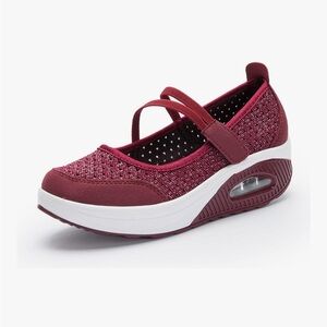 ❤️ Git-up Women's Daily Walker Air Cushion Orthopedic Wedge Sneaker